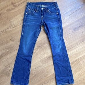 True Religion Becky Straight Leg. Size 26